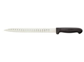 Cuchillo para escalope mango pequeño hoja flexible alveolada