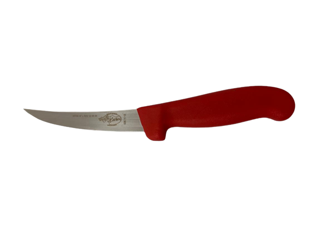 Cuchillo deshuesador de 13cm hoja curva, semi-rígida ancha Caribou