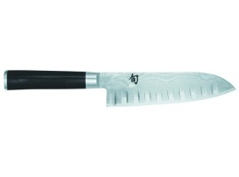 Cuchillo Shun Damasco Santoku Alveolado 18cm