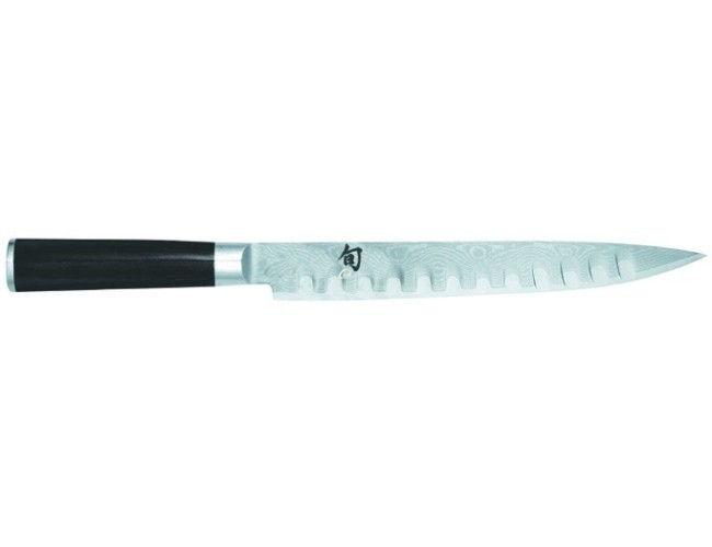 Cuchillo Shun Damasco Estrecho/Alveolado 23cm