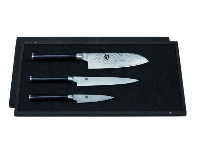 Estuche 3 Cuchilos Shun Santoku/Fileteador/Puntilla Estuche 3 Cuchilos Shun Santoku/Fileteador/Puntilla