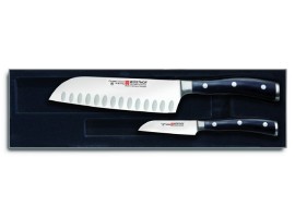 Estuche puntilla y Santoku Classic Ikon