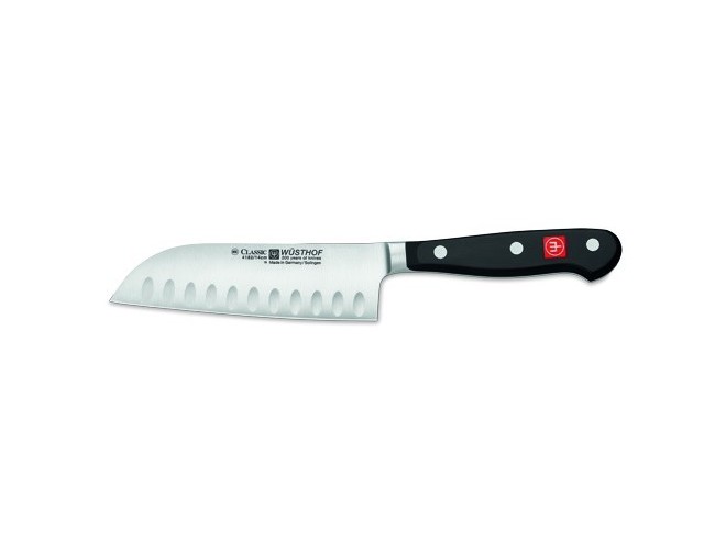 Cuchillo Classic Santoku Alveolado